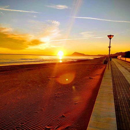 Apto con Vistas al Mar Playa de Piles Exterior foto