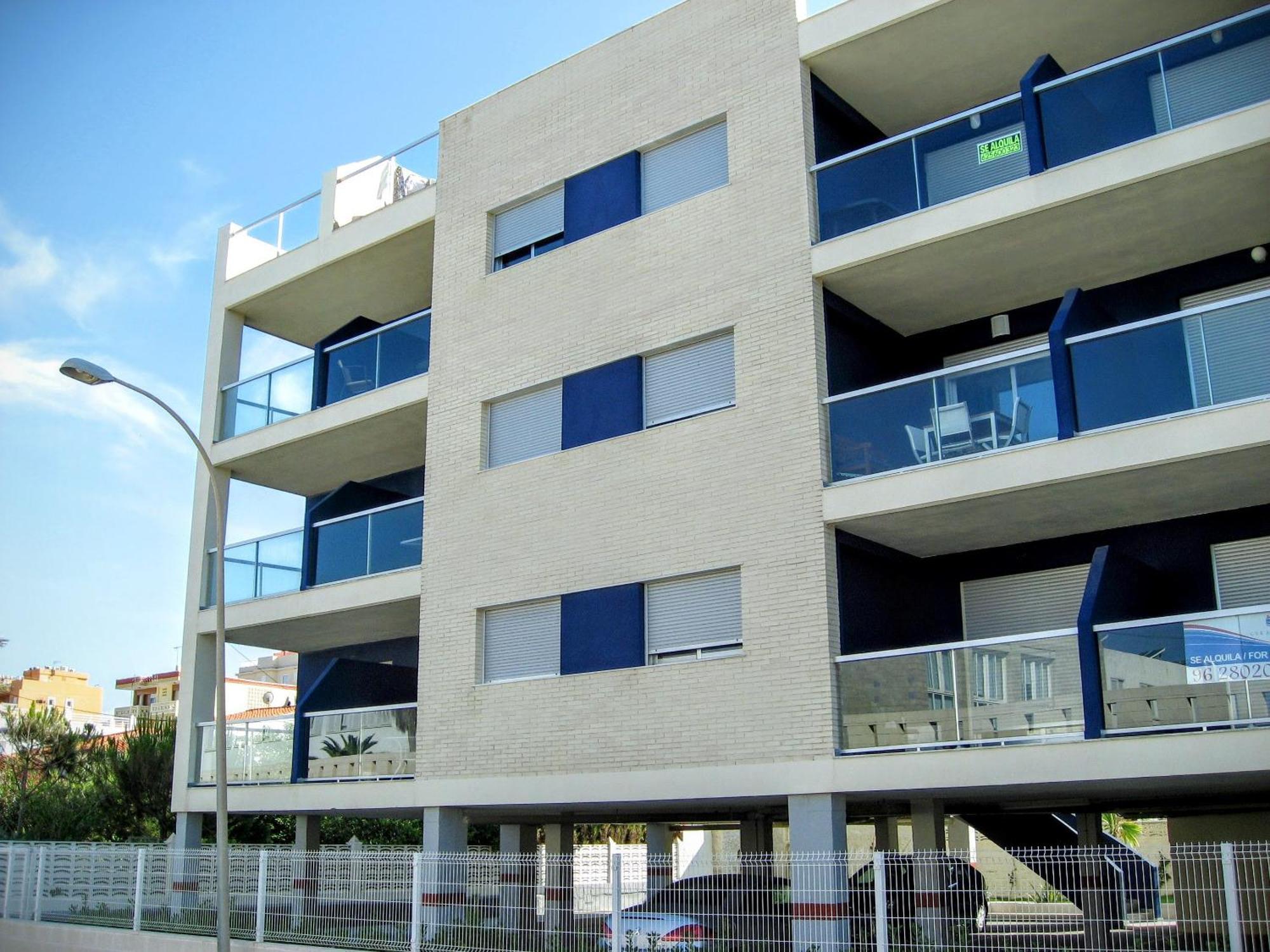 Apto con Vistas al Mar Playa de Piles Exterior foto